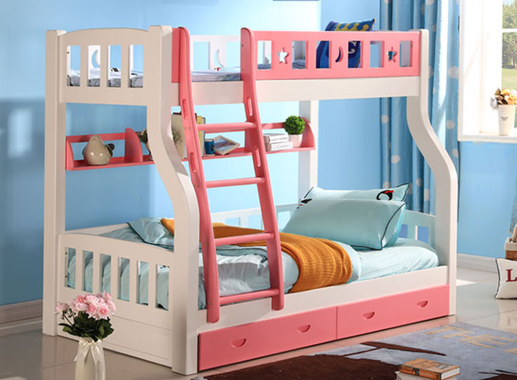 炫彩实木公主床